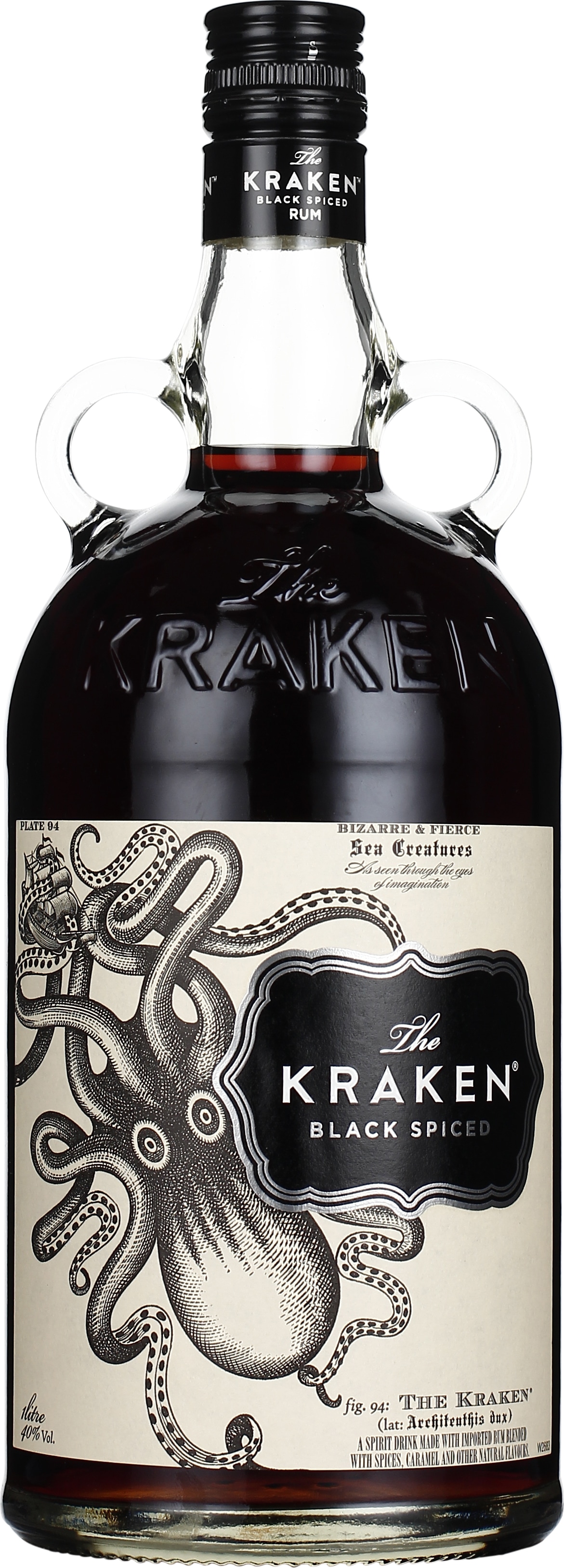 Drankdozijn The Kraken Black Spiced Rum 1LTR aanbieding