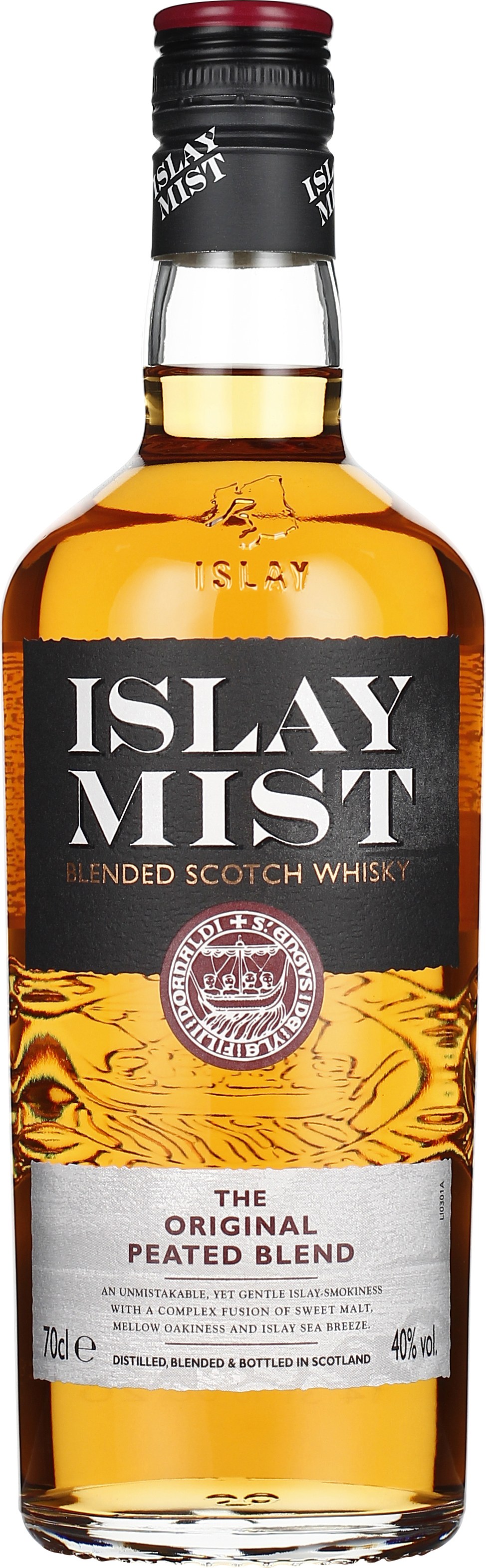 Drankdozijn Islay Mist Original Peated Blend 70CL aanbieding