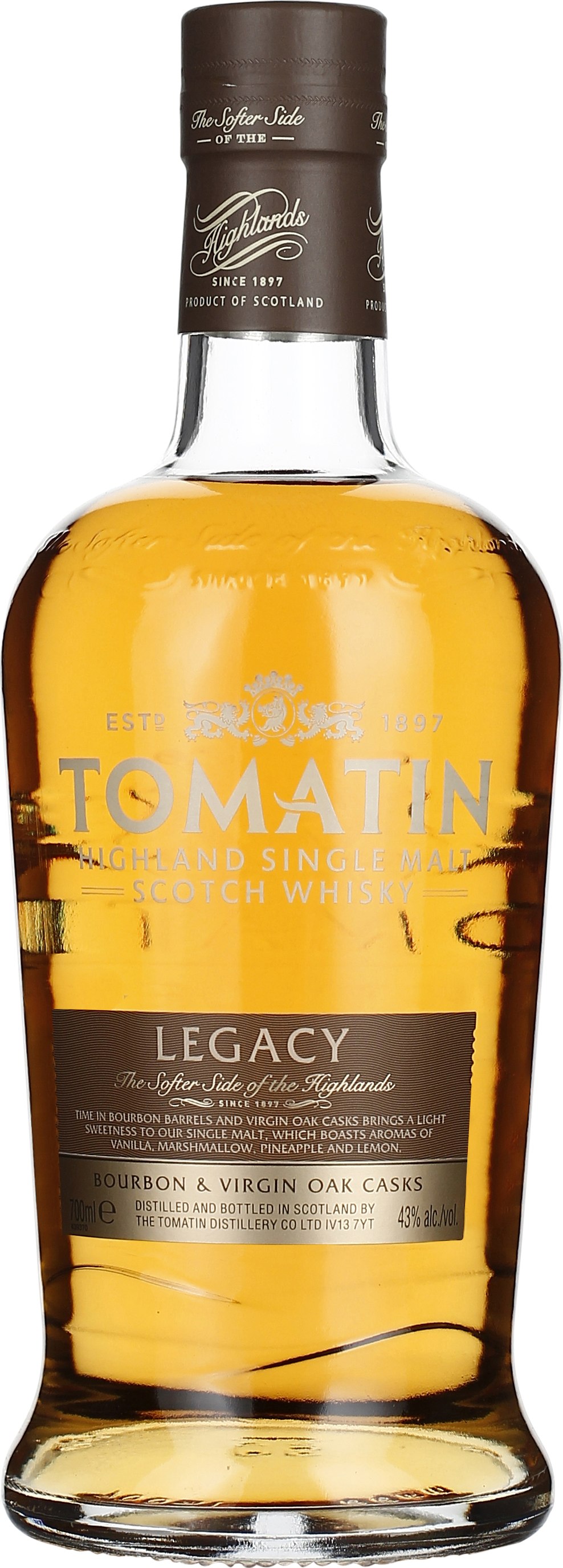 Drankdozijn Tomatin Legacy 70CL aanbieding