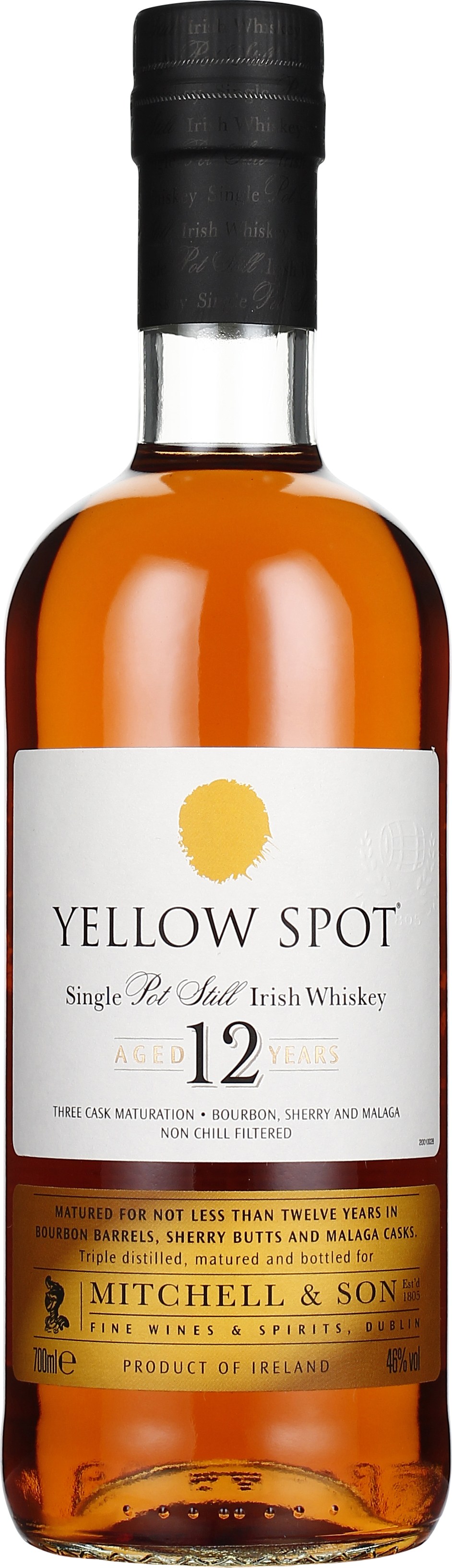 Drankdozijn Mitchell & Son Yellow Spot 12 years Single Pot Still 70CL aanbieding