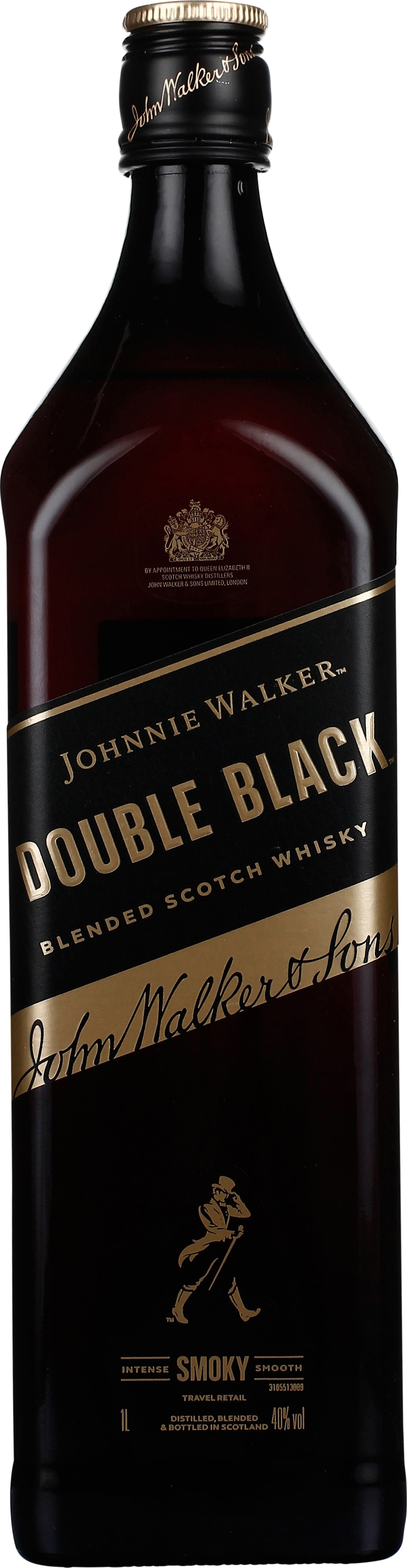 Drankdozijn Johnnie Walker Double Black 1LTR aanbieding