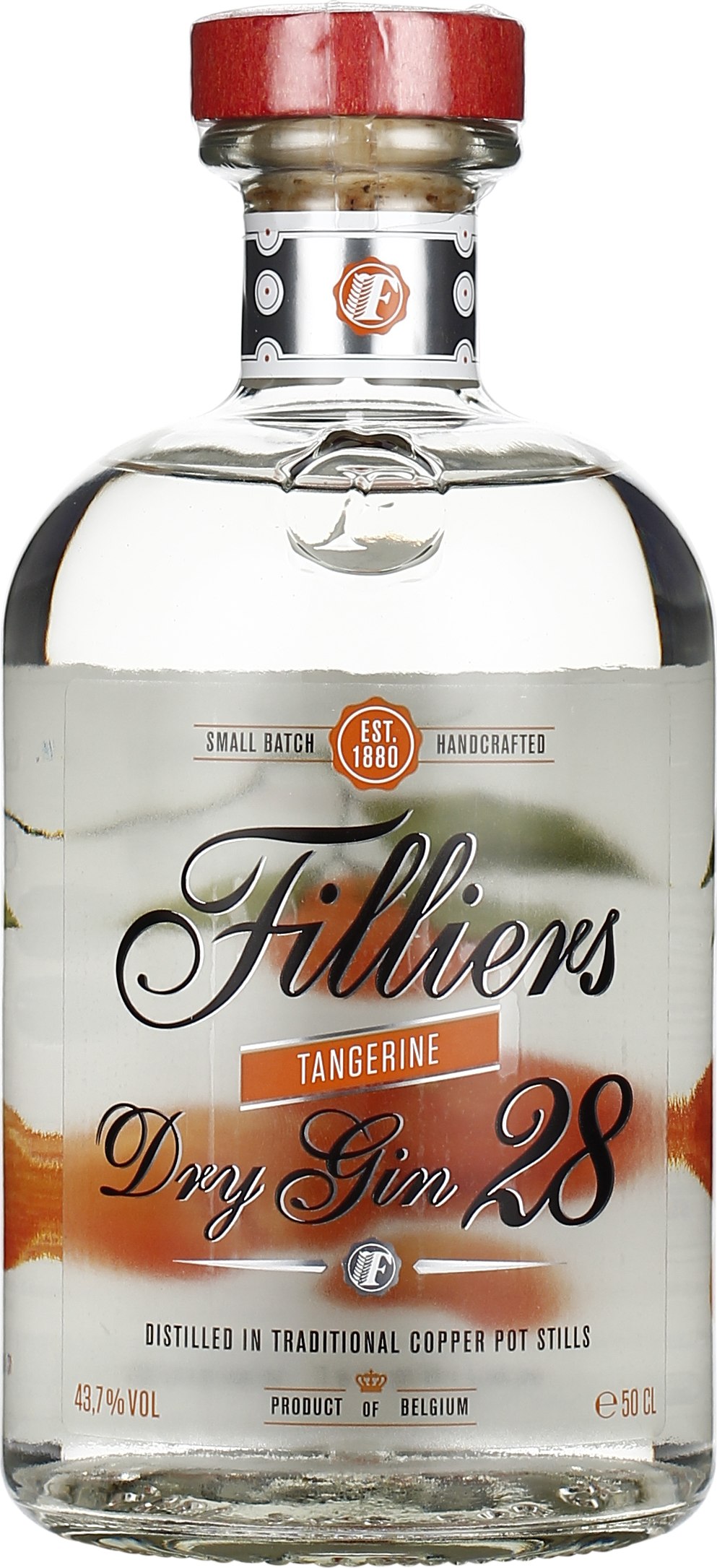 Drankdozijn Filliers 28 Tangerine Gin 50CL aanbieding