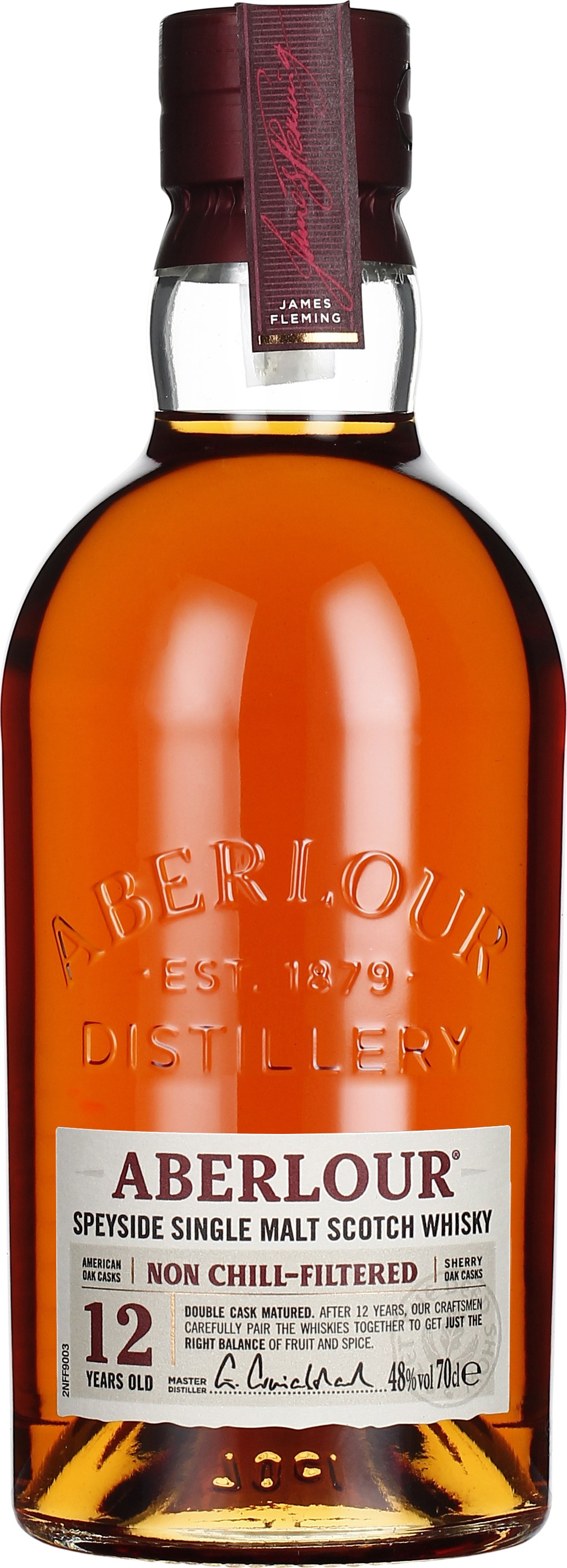 Drankdozijn Aberlour 12 years non chill filtered 70CL aanbieding