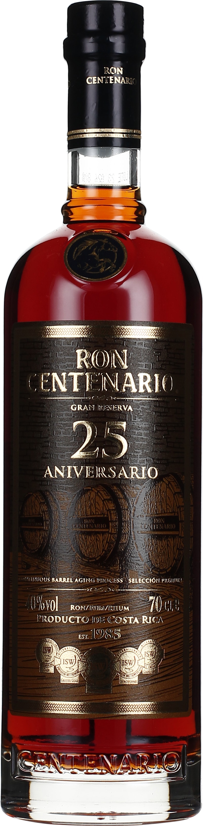 Drankdozijn Ron Centenario Gran Reserva 25 anos 70CL aanbieding