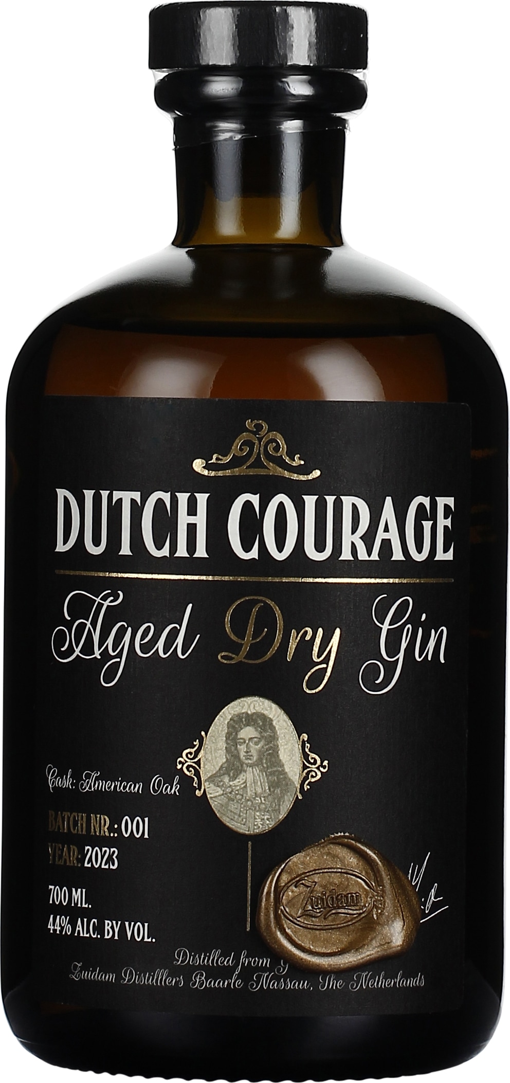 Drankdozijn Dutch Courage Aged Dry Gin 70CL aanbieding