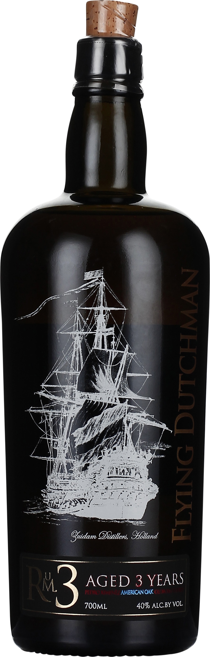 Drankdozijn Zuidam Flying Dutchman Dark Rum No.3 70CL aanbieding
