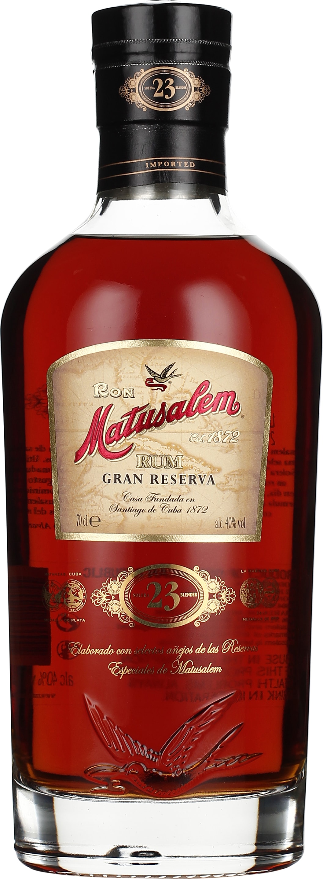 Drankdozijn Matusalem 23 years Gran Reserva 70CL aanbieding