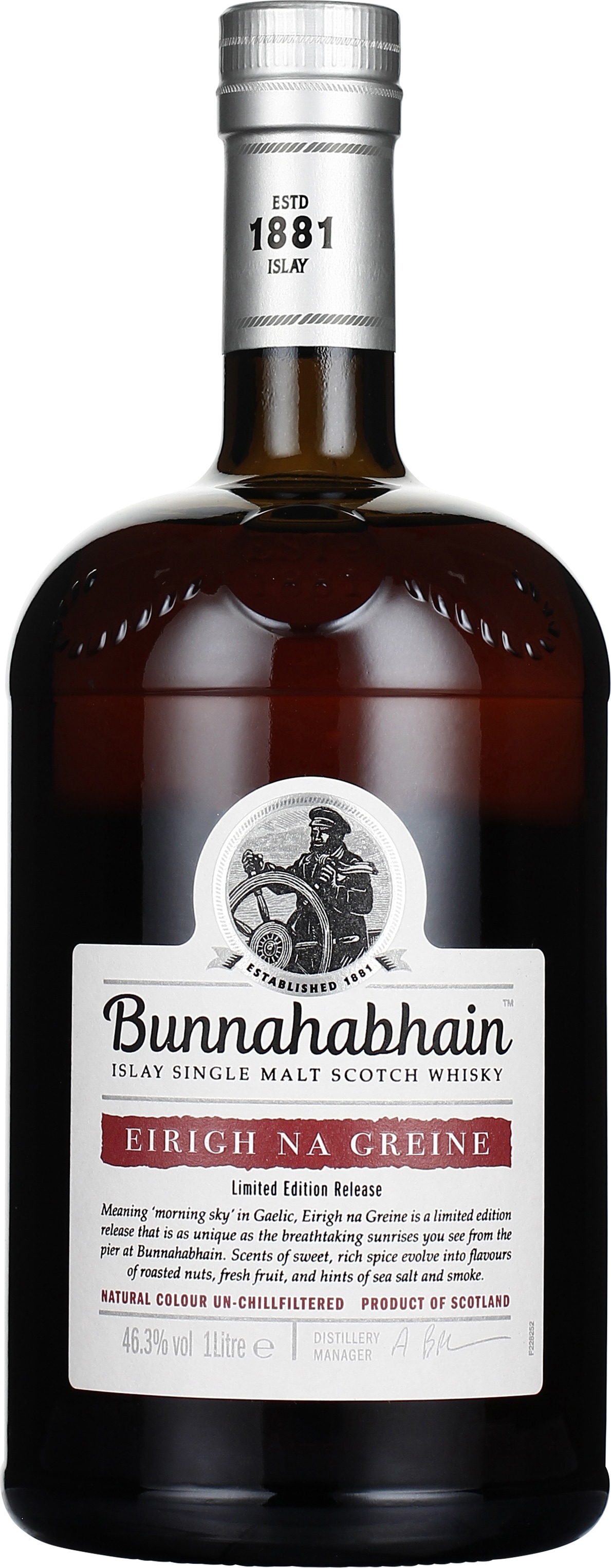 Drankdozijn Bunnahabhain Eirigh Na Greine 1LTR aanbieding Drankdozijn Bunnahabhain Eirigh Na Greine 1LTR aanbieding