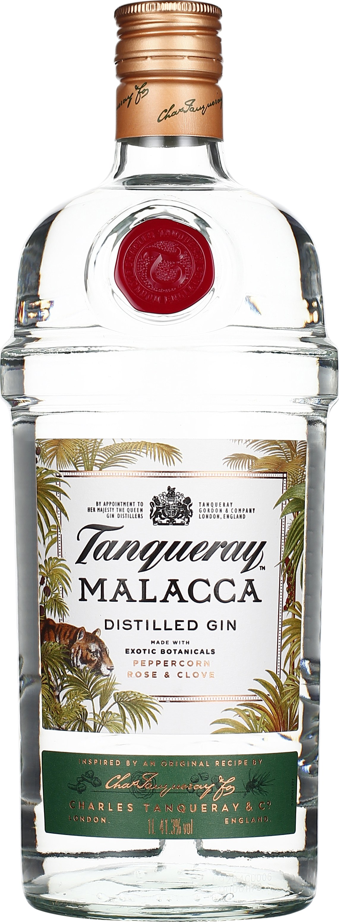 Drankdozijn Tanqueray Malacca Gin 1LTR aanbieding