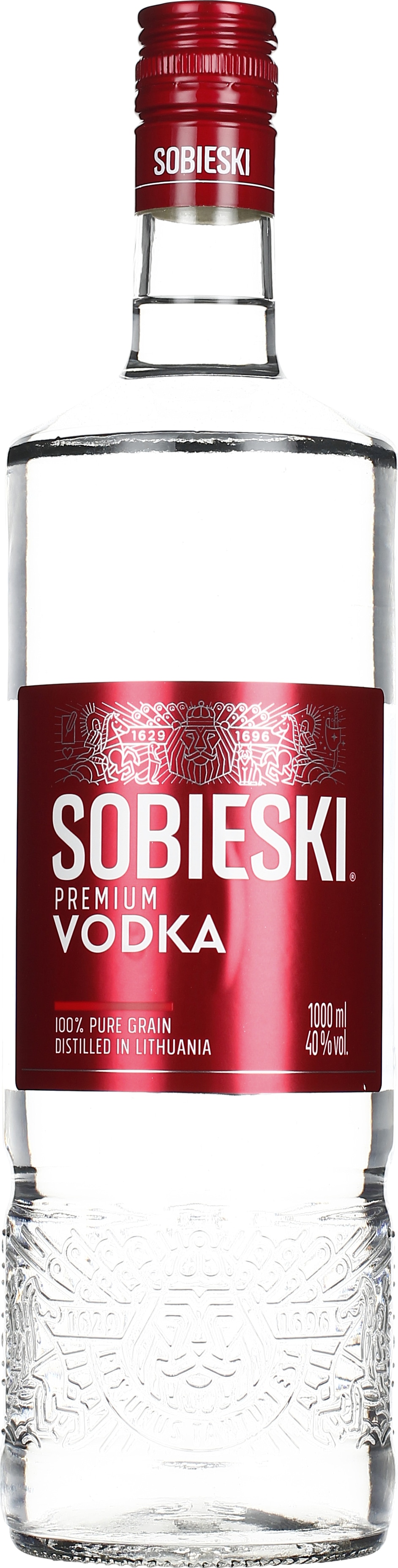 Drankdozijn Sobieski Premium Vodka 1LTR aanbieding