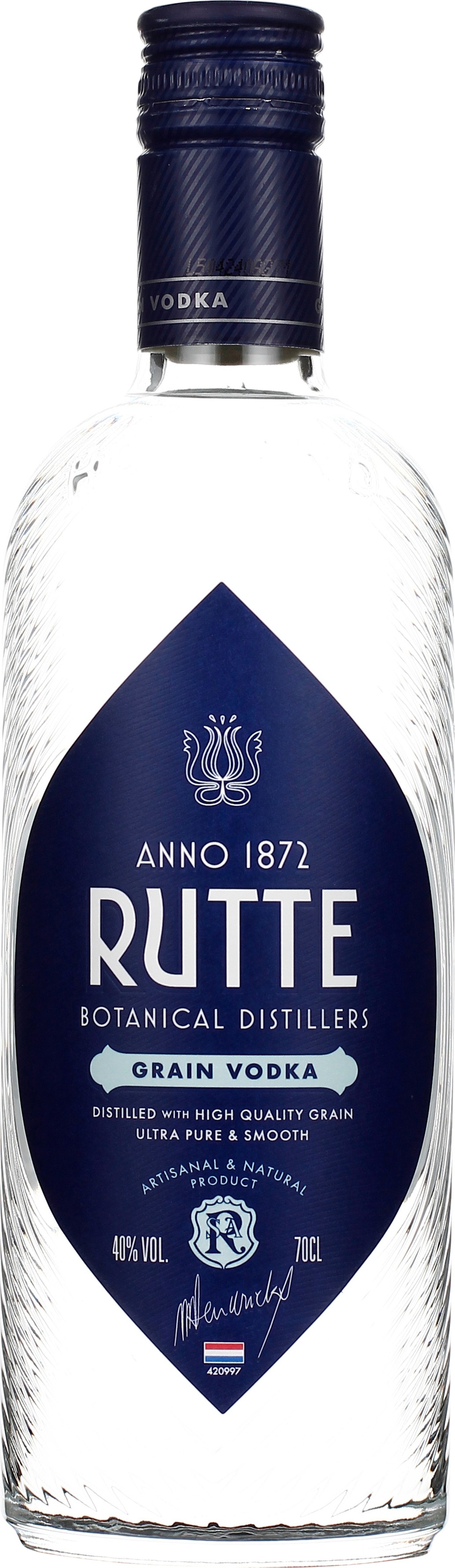 Drankdozijn Rutte Grain Vodka 70CL aanbieding