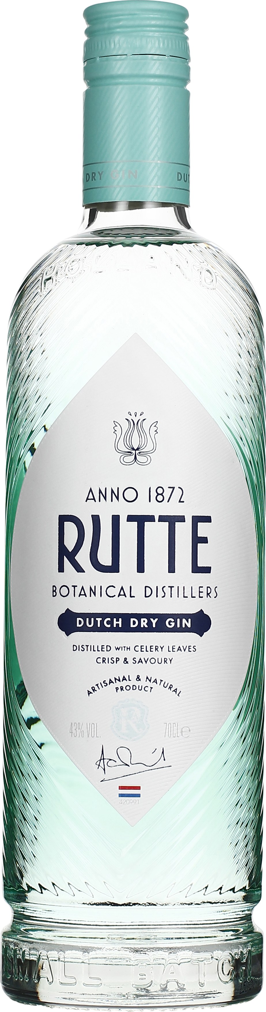 Drankdozijn Rutte Dutch Dry Gin 70CL aanbieding