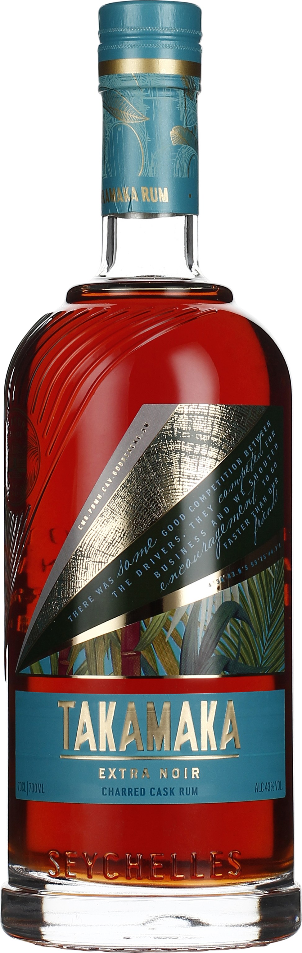 Drankdozijn Takamaka Extra Noir Aged Rum 70CL aanbieding