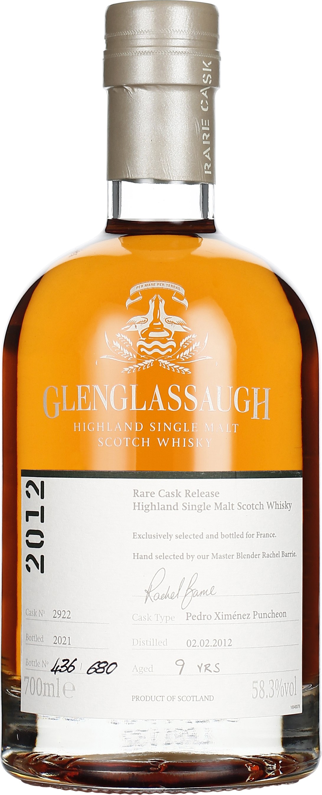 Drankdozijn Glenglassaugh 9 years 2012 PX Cask 70CL aanbieding