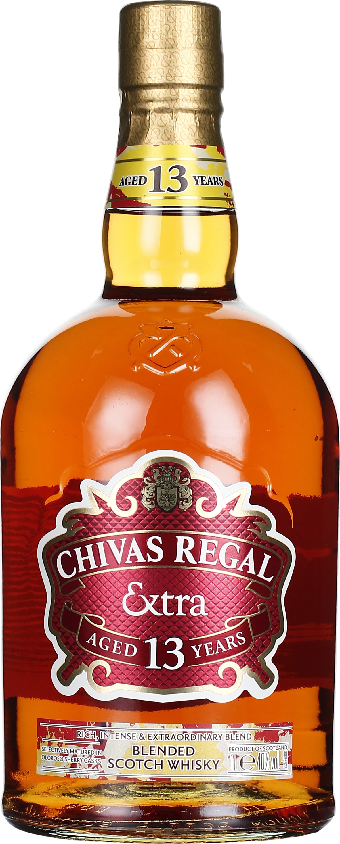 Drankdozijn Chivas Regal 13 years Extra Oloroso Sherry Cask 1LTR aanbieding