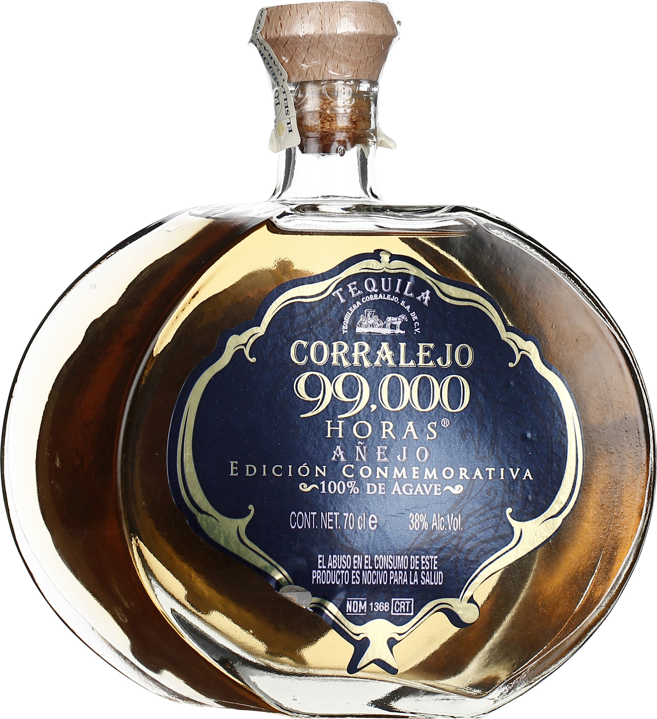 Drankdozijn Corralejo Tequila 99,000 Horas Anejo 70CL aanbieding