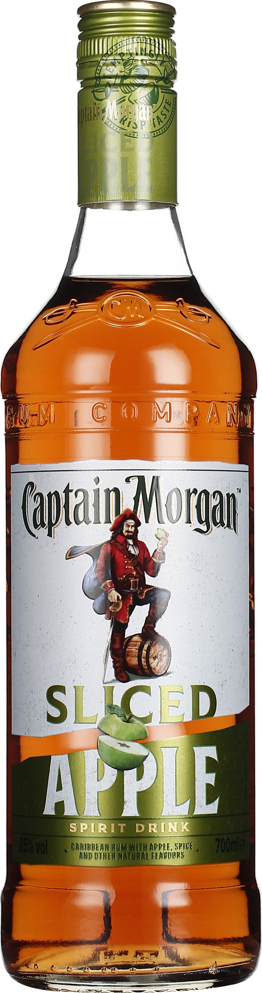 Drankdozijn Captain Morgan Sliced Apple 70CL aanbieding