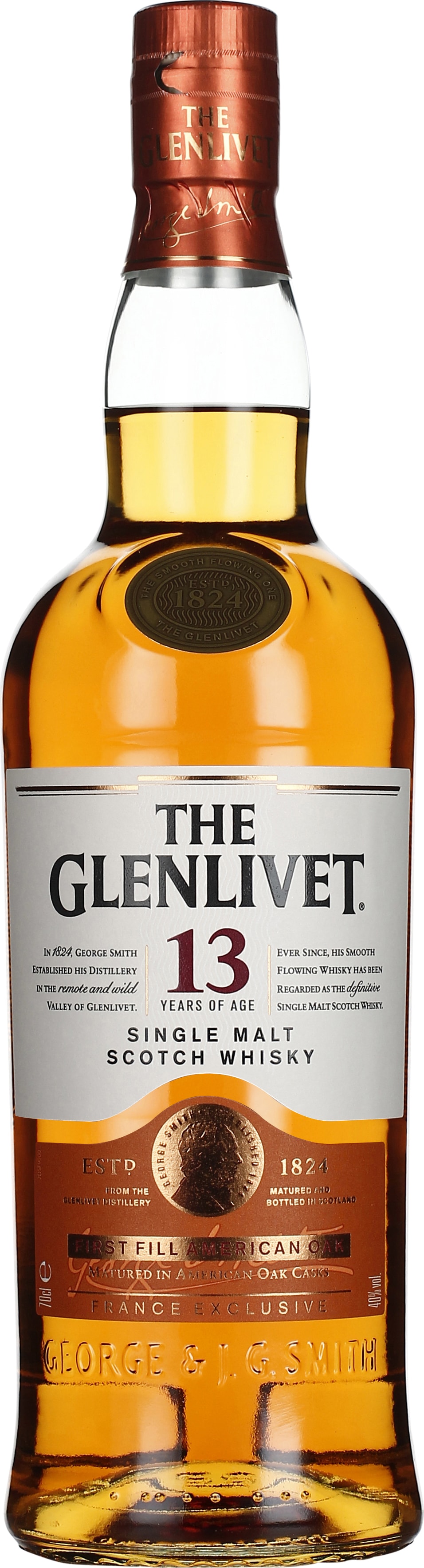 Drankdozijn The Glenlivet 13 years First Fill 70CL aanbieding Drankdozijn The Glenlivet 13 years First Fill 70CL aanbieding
