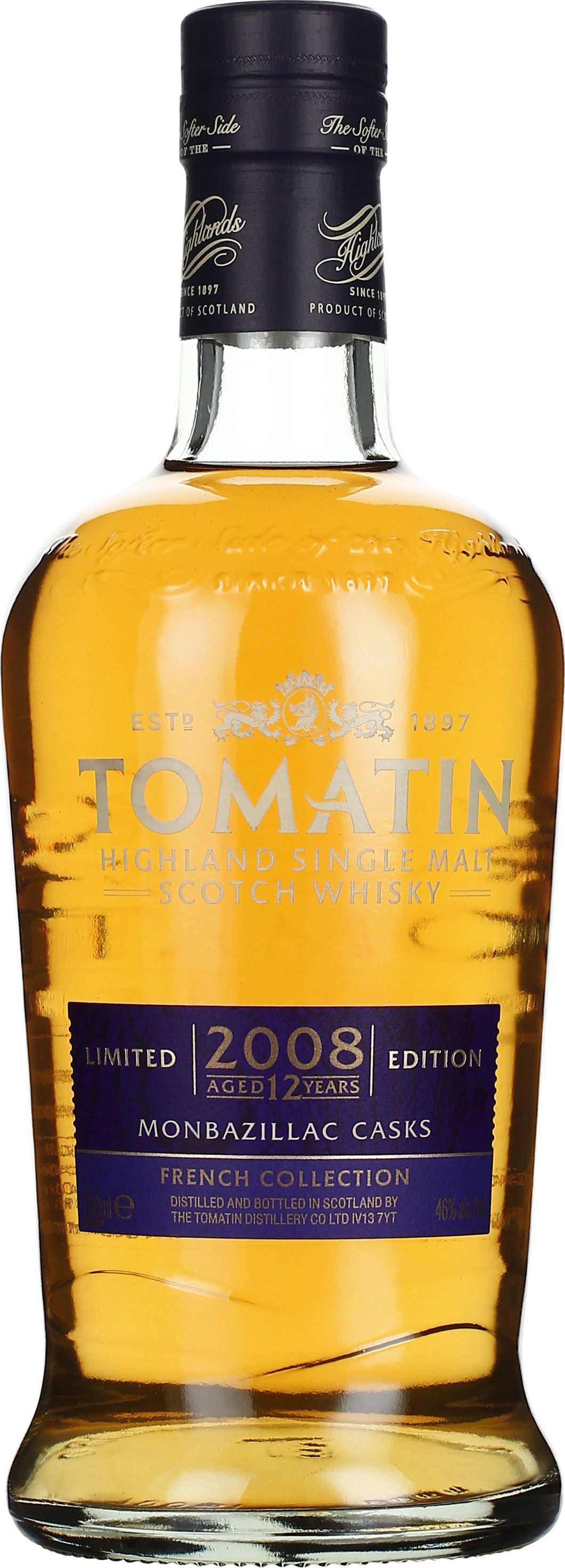 Drankdozijn Tomatin 12 years 2008 Monbazillac French Collection 70CL aanbieding