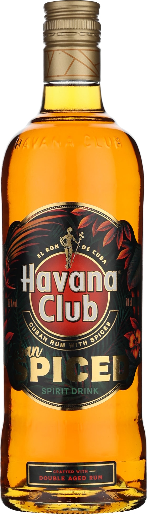 Drankdozijn Havana Club Cuban Spiced 70CL aanbieding