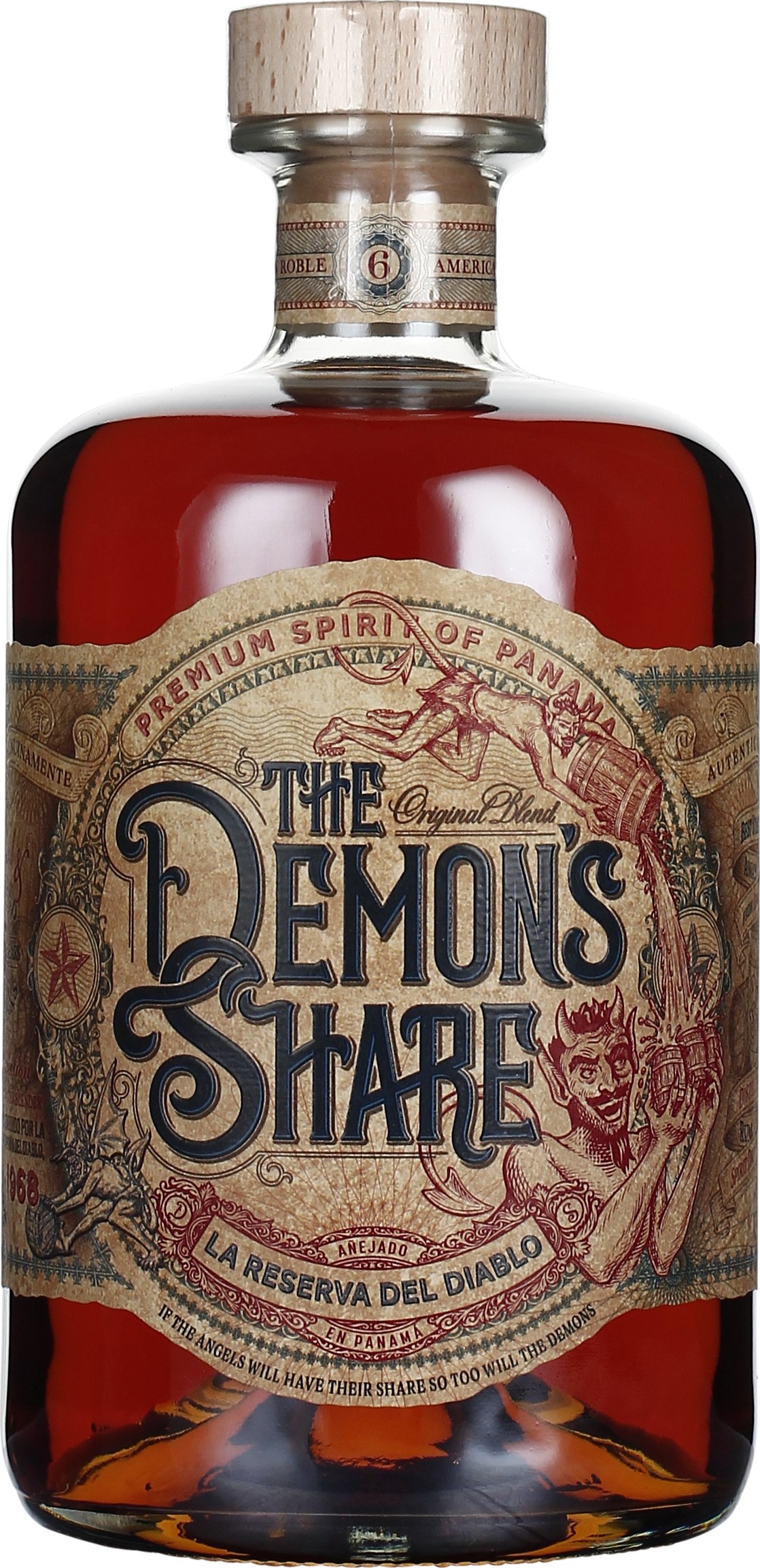 Drankdozijn The Demon's Share 6 years 70CL aanbieding