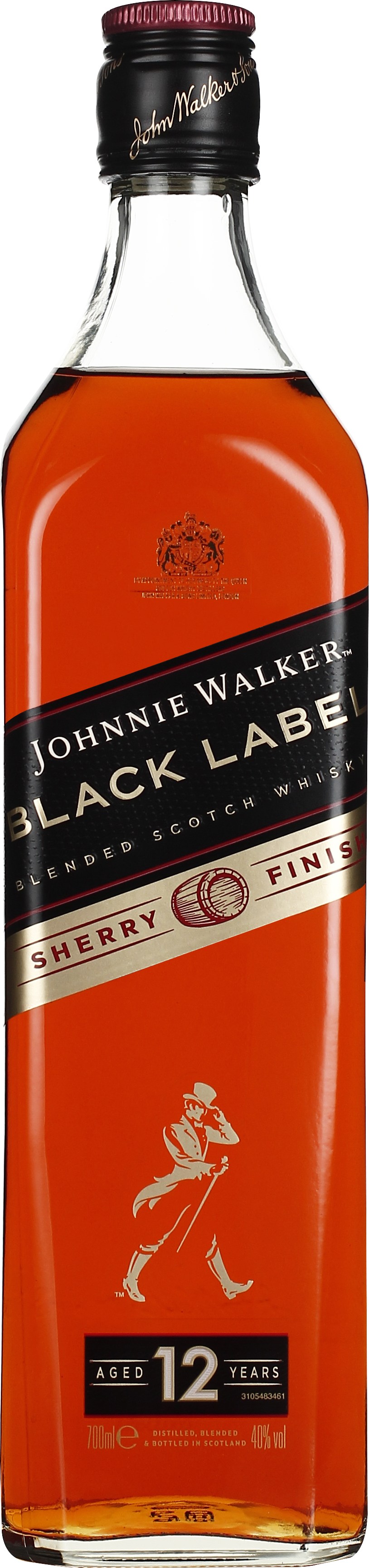 Drankdozijn Johnnie Walker Black Label Sherry Edition 70CL aanbieding