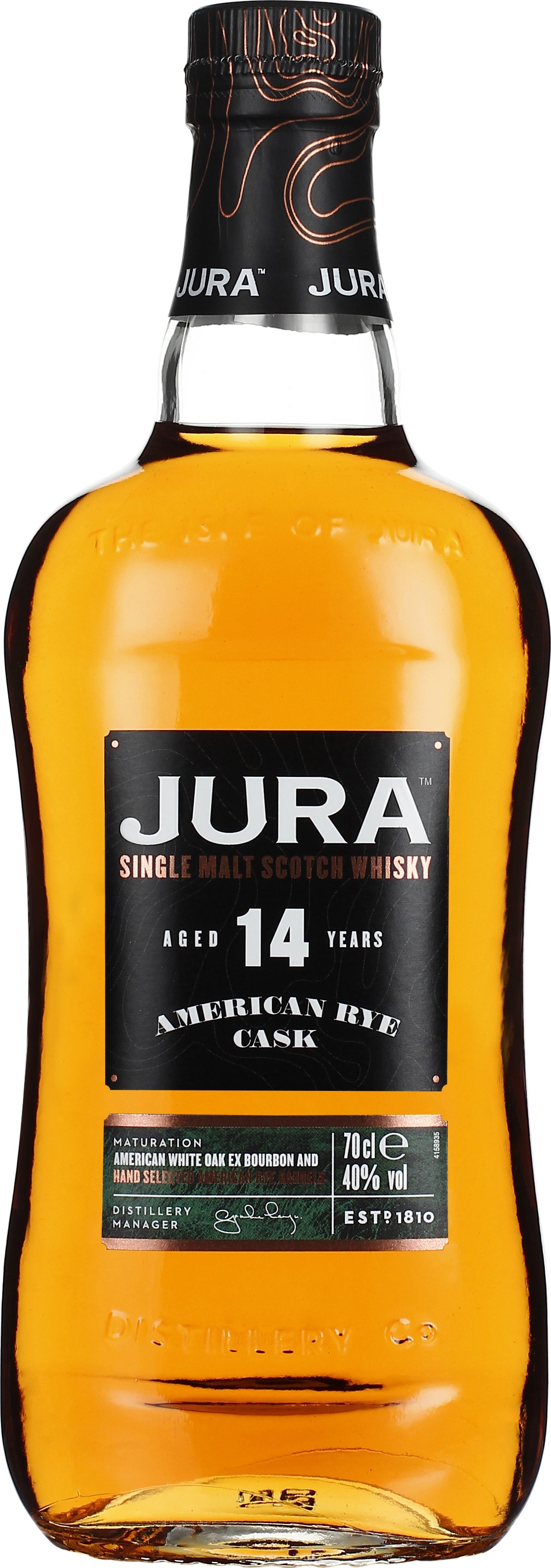 Drankdozijn Jura 14 years American Rye Finish 70CL aanbieding