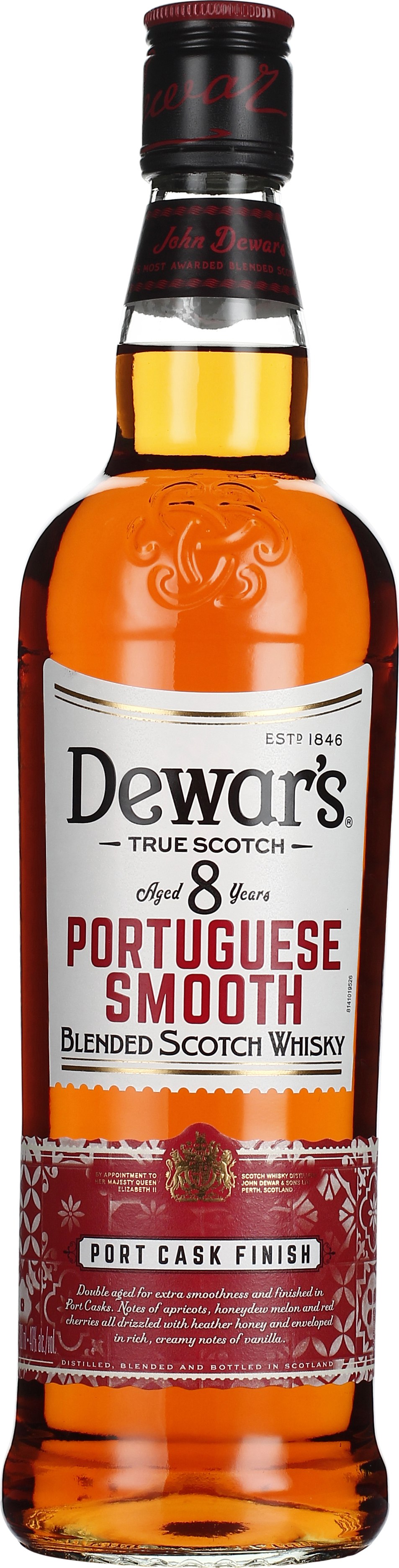 Drankdozijn Dewar's 8 years Portuguese Smooth 70CL aanbieding
