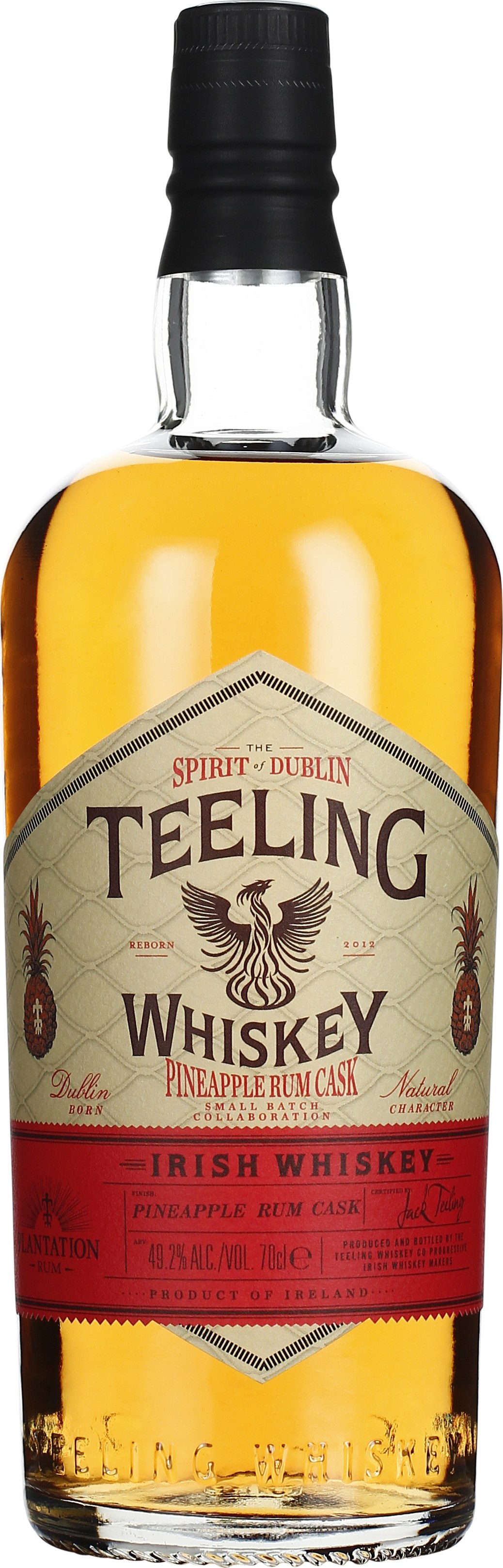 Drankdozijn Teeling Pineapple Rum Cask 70CL aanbieding