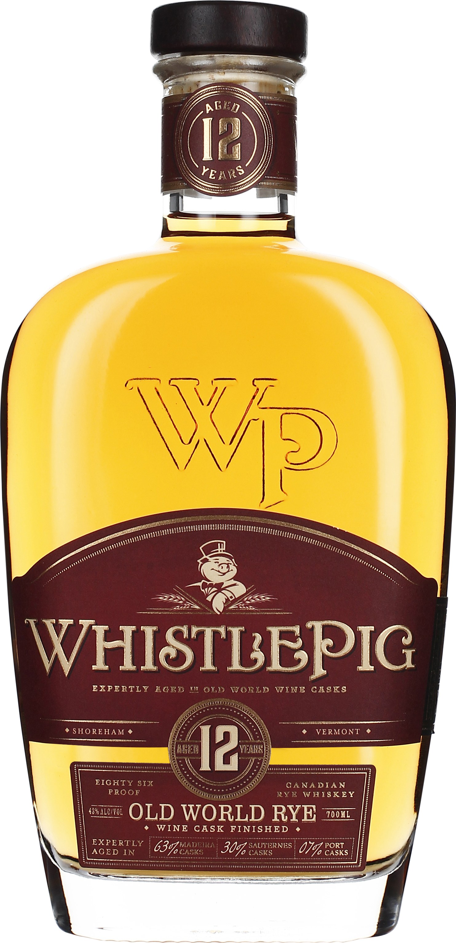 Drankdozijn WhistlePig 12 years Old World Rye 70CL aanbieding