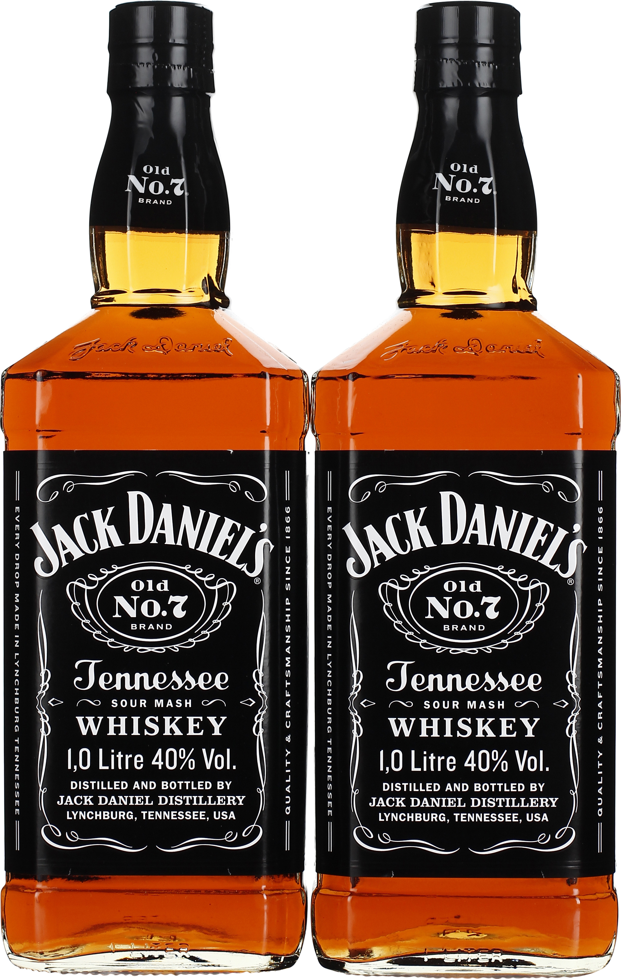 Drankdozijn Jack Daniels Twinpack 2X100CL aanbieding