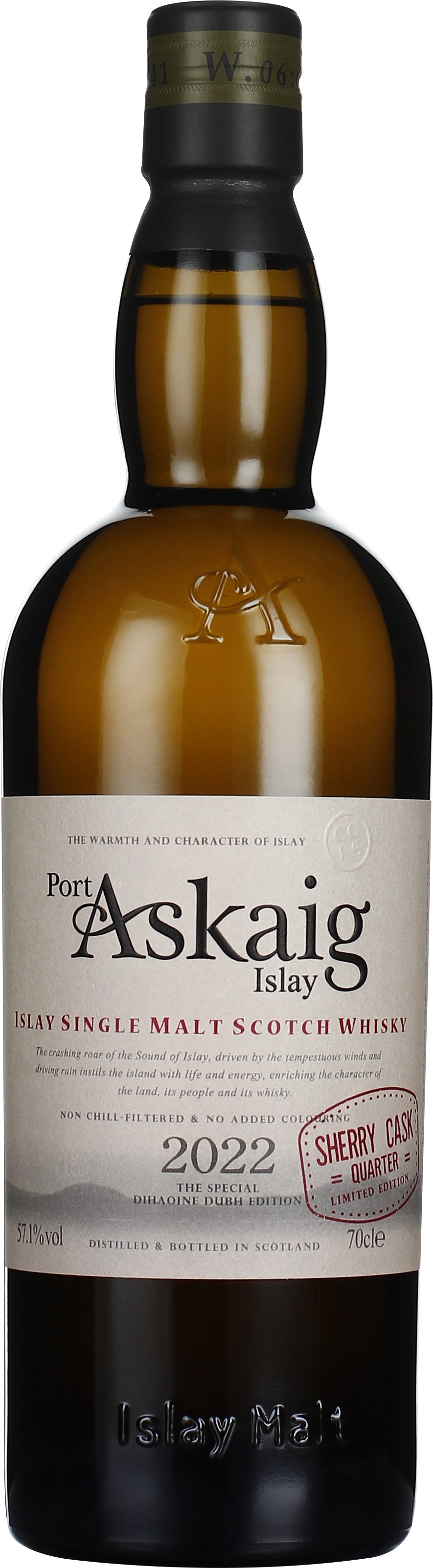 Drankdozijn Port Askaig Quarter Sherry Cask Black Friday 2022 Edition 70CL aanbieding