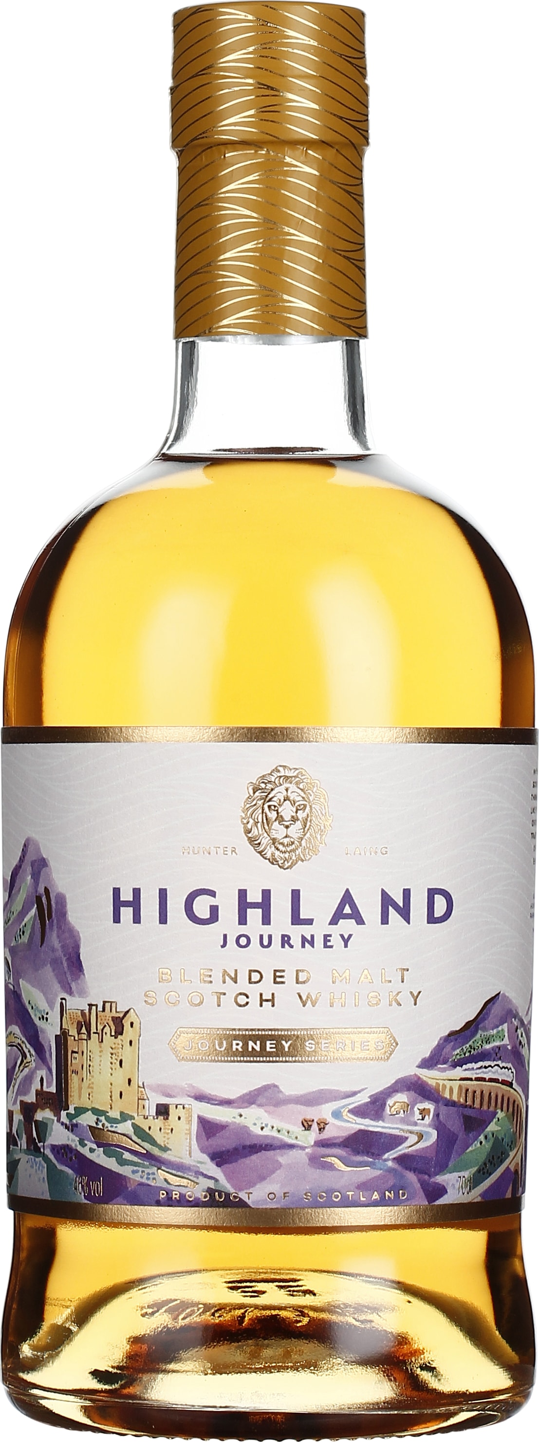 Drankdozijn Highland Journey Highland Blended Malt 70CL aanbieding