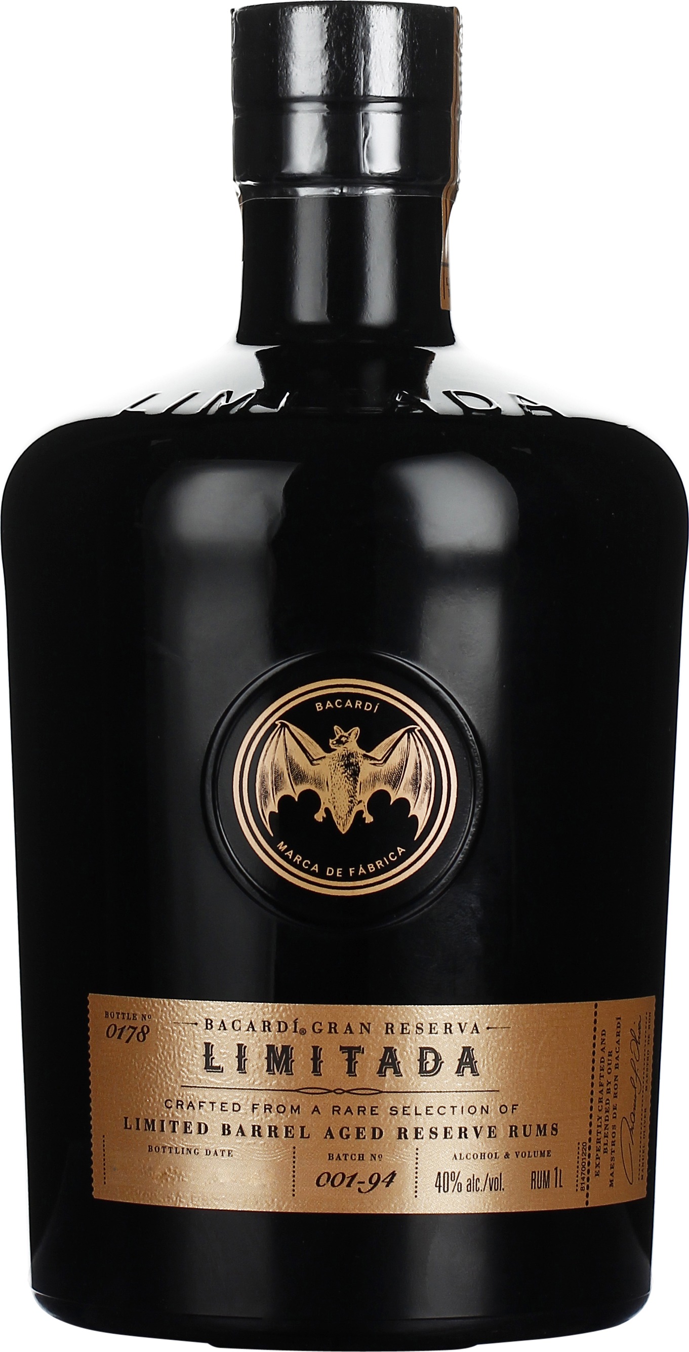 Drankdozijn Bacardi Gran Reserva Limitada 1LTR aanbieding