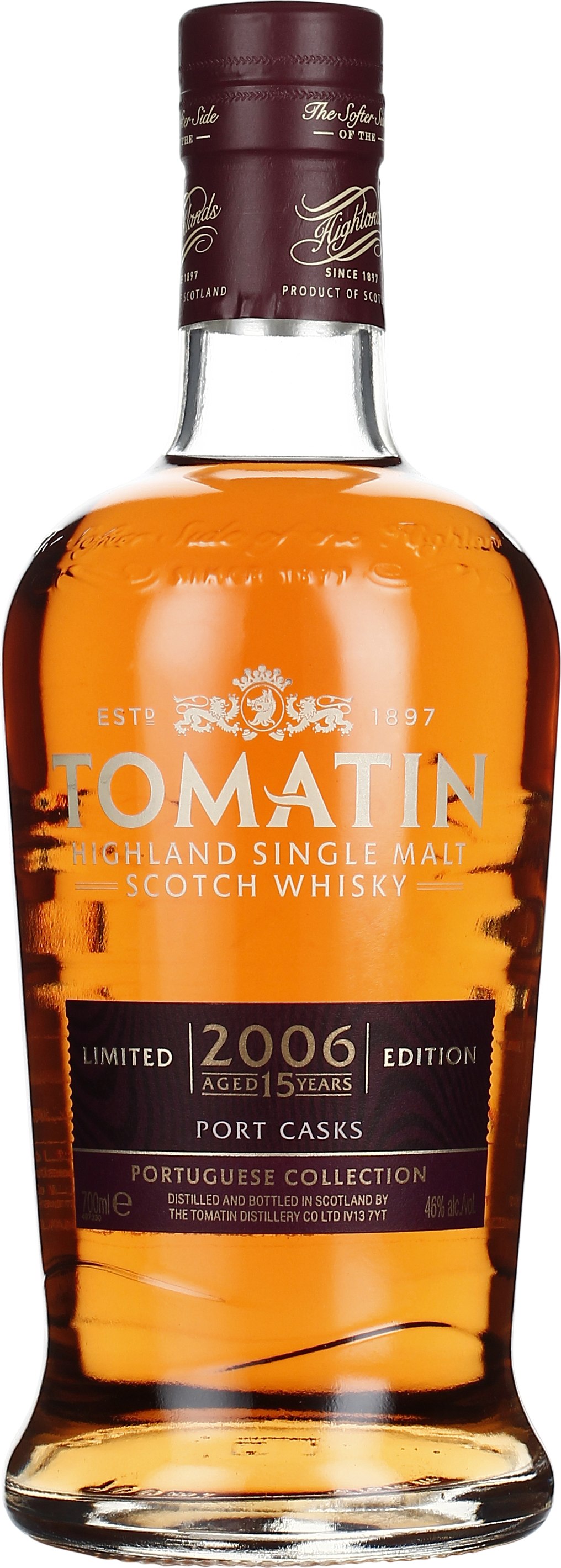 Drankdozijn Tomatin 15 years 2006 Port Portuguese Collection 70CL aanbieding