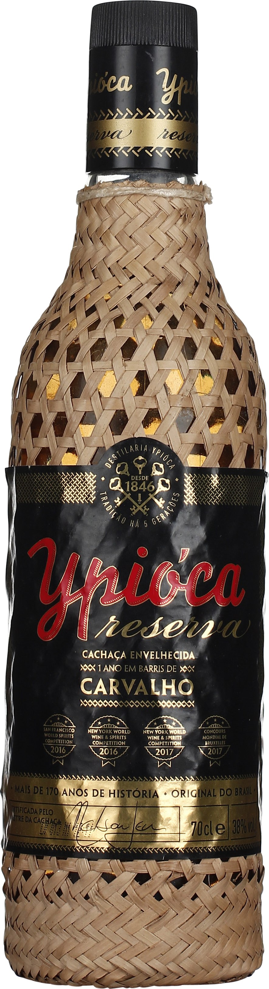Drankdozijn Ypioca Cachaca Ouro 70CL aanbieding