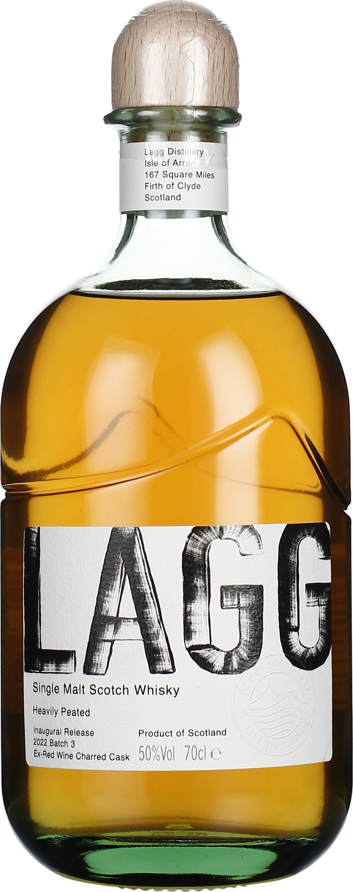 Drankdozijn Lagg Distillery Inaugural Release 2022 Batch 3 70CL aanbieding