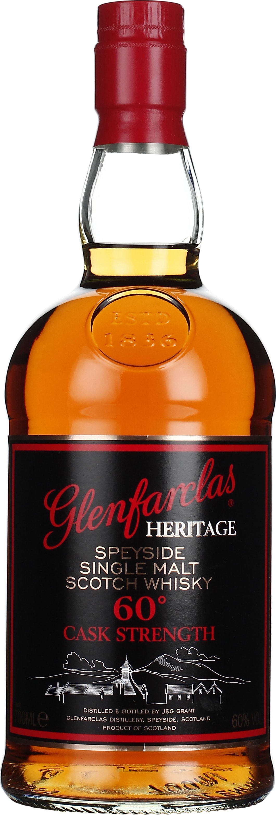 Drankdozijn Glenfarclas Heritage Cask Strength 70CL aanbieding