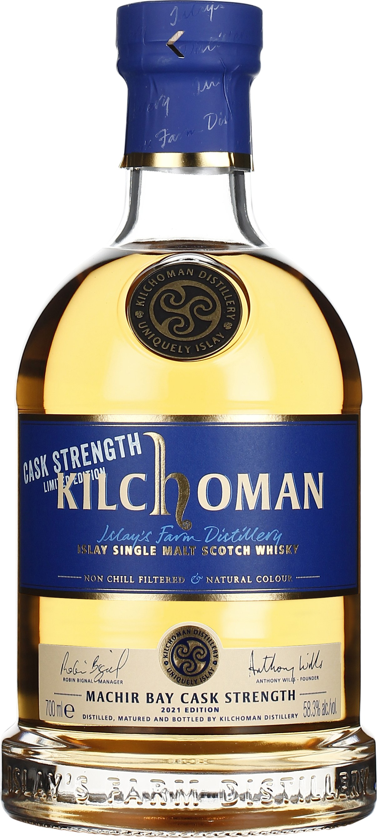 Drankdozijn Kilchoman Machir Bay Cask Strength 70CL aanbieding