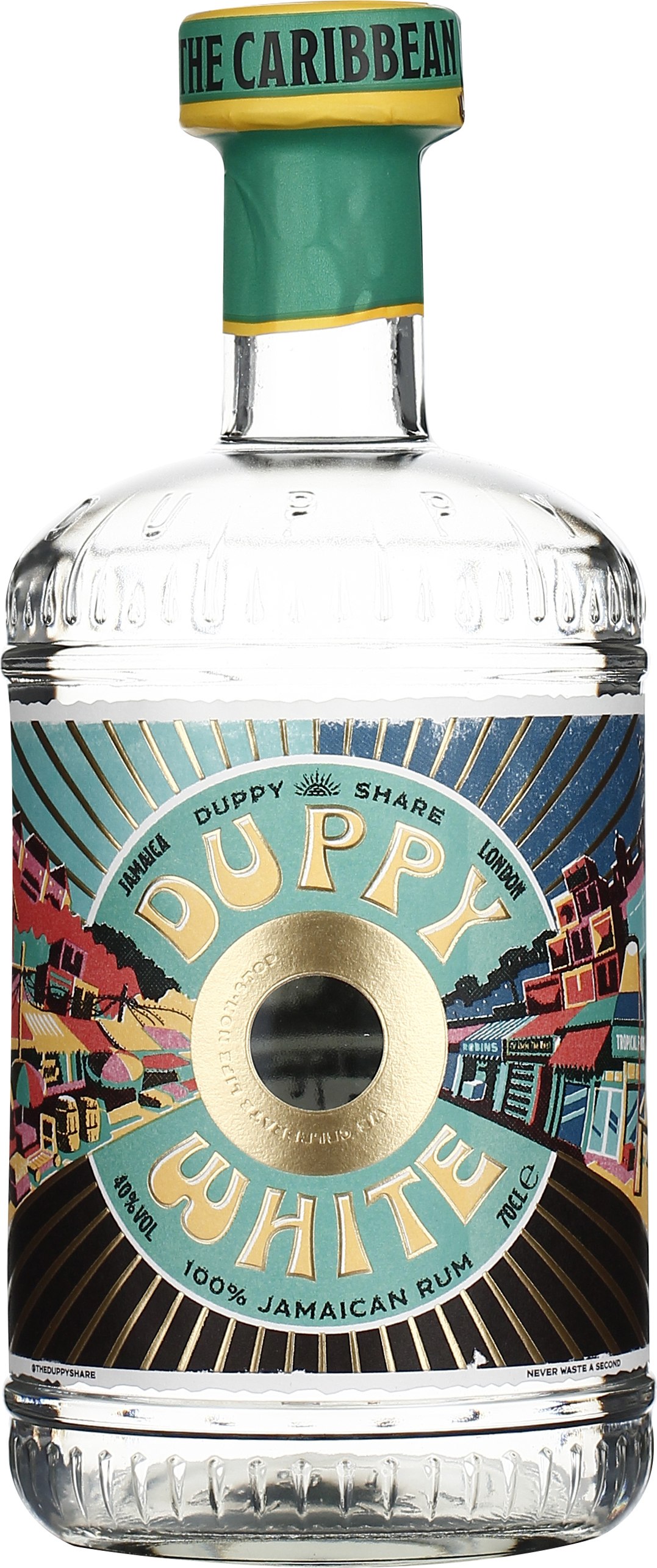 Drankdozijn Duppy Share White Rum 70CL aanbieding