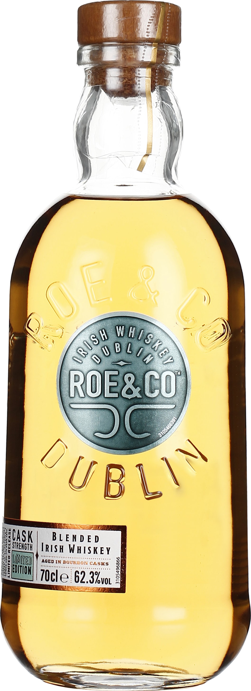 Drankdozijn Roe & Co Bourbon Cask Strength 70CL aanbieding