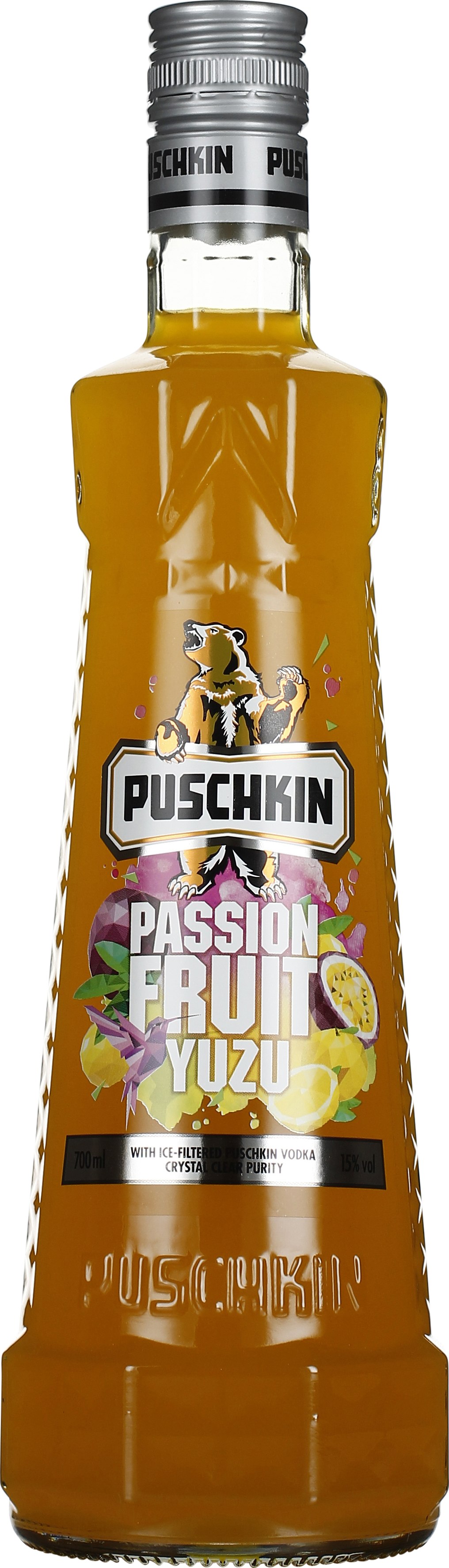 Drankdozijn Puschkin Passion Fruit Yuzu 70CL aanbieding