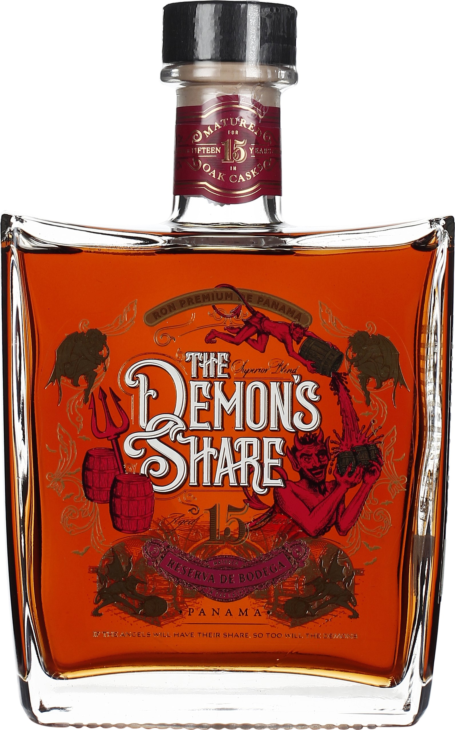 Drankdozijn The Demon's Share 15 years 70CL aanbieding