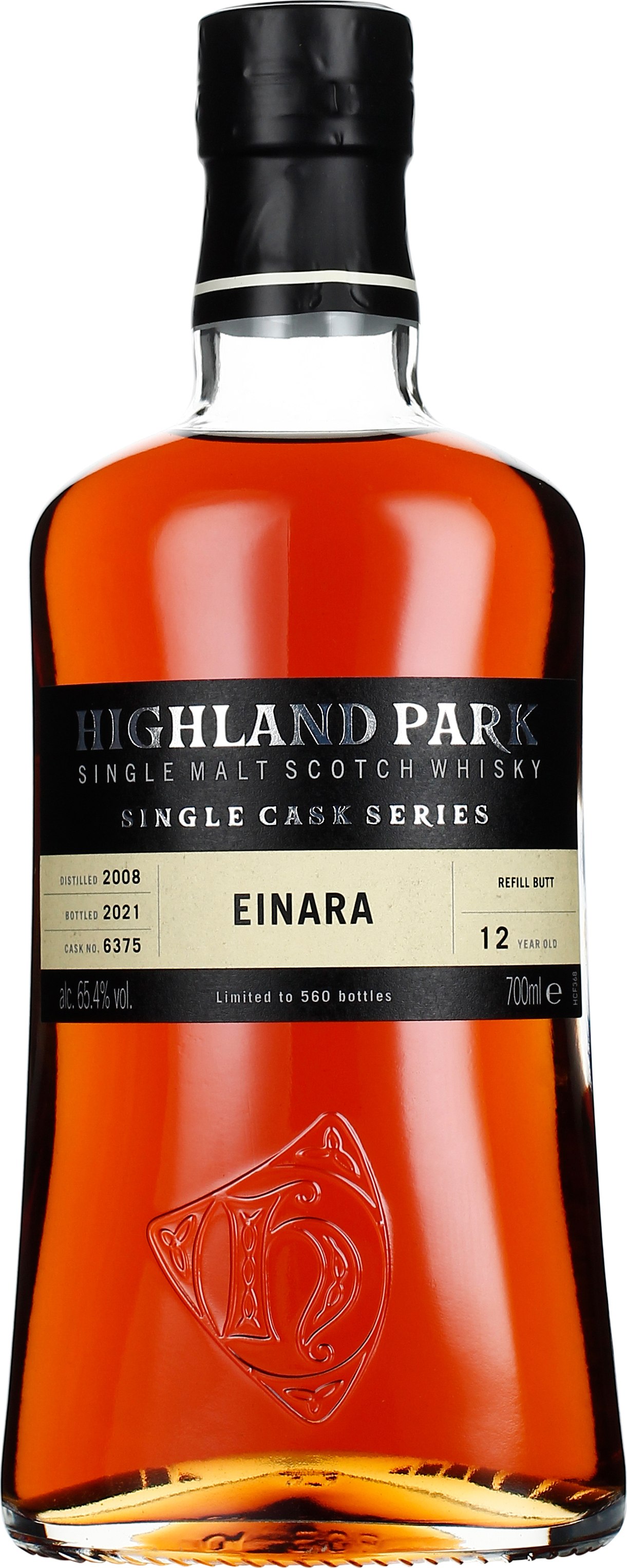 Drankdozijn Highland Park 12 years 2008 Einara Single Cask 70CL aanbieding