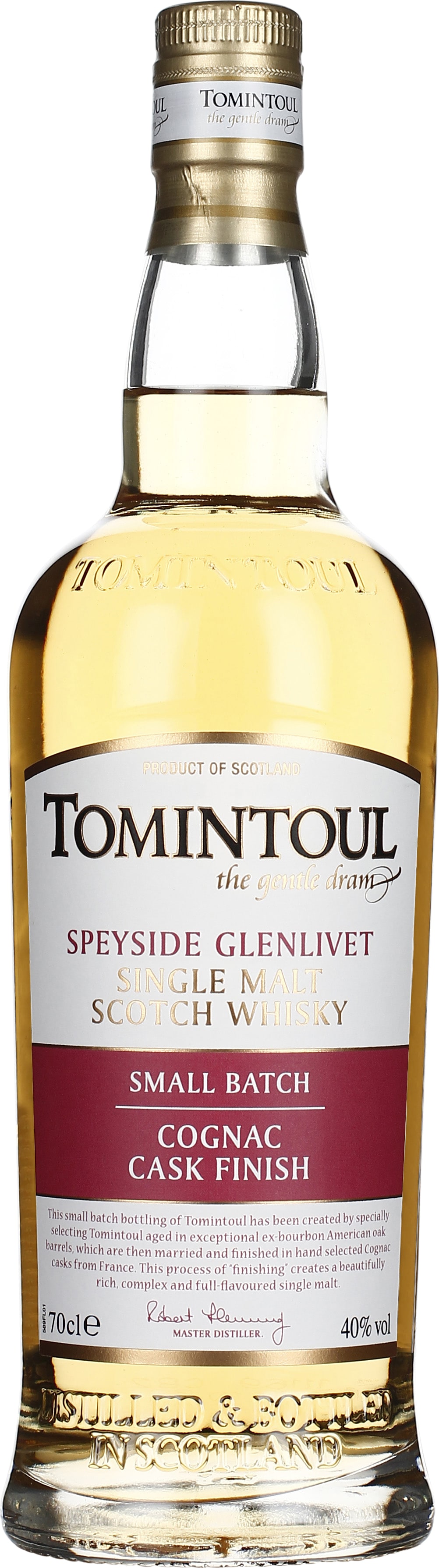 Drankdozijn Tomintoul Cognac Cask 70CL aanbieding