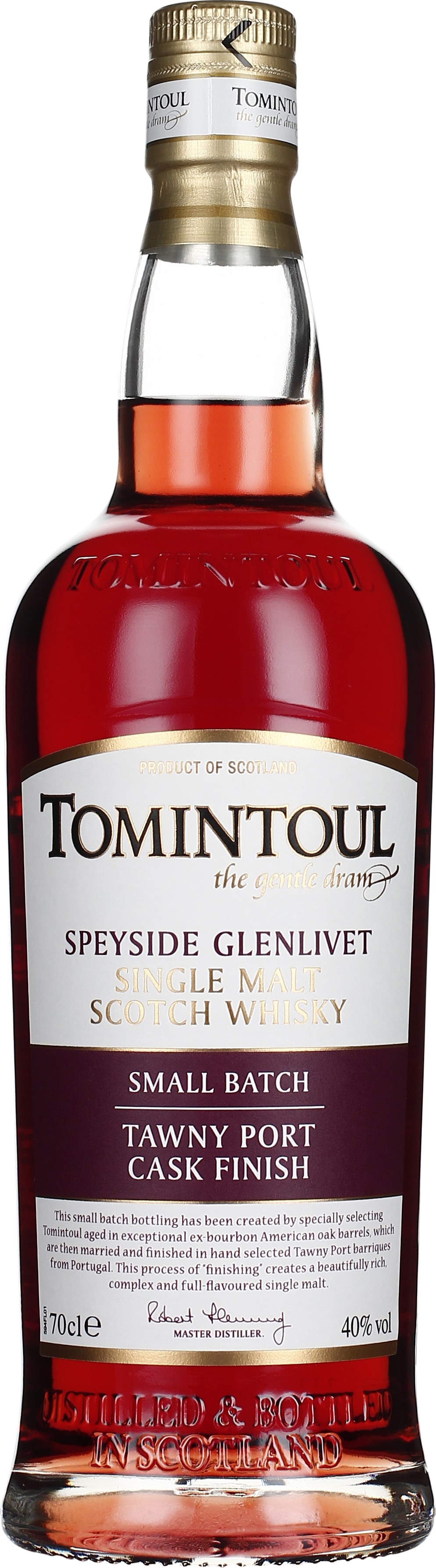 Drankdozijn Tomintoul Tawny Port Cask 70CL aanbieding