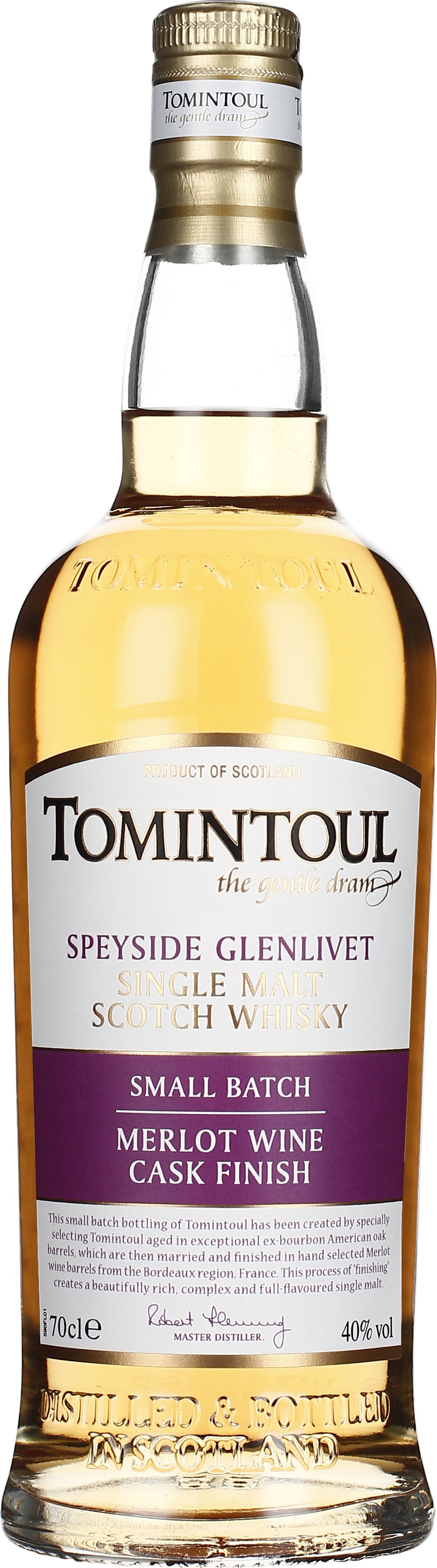 Drankdozijn Tomintoul Merlot Cask 70CL aanbieding