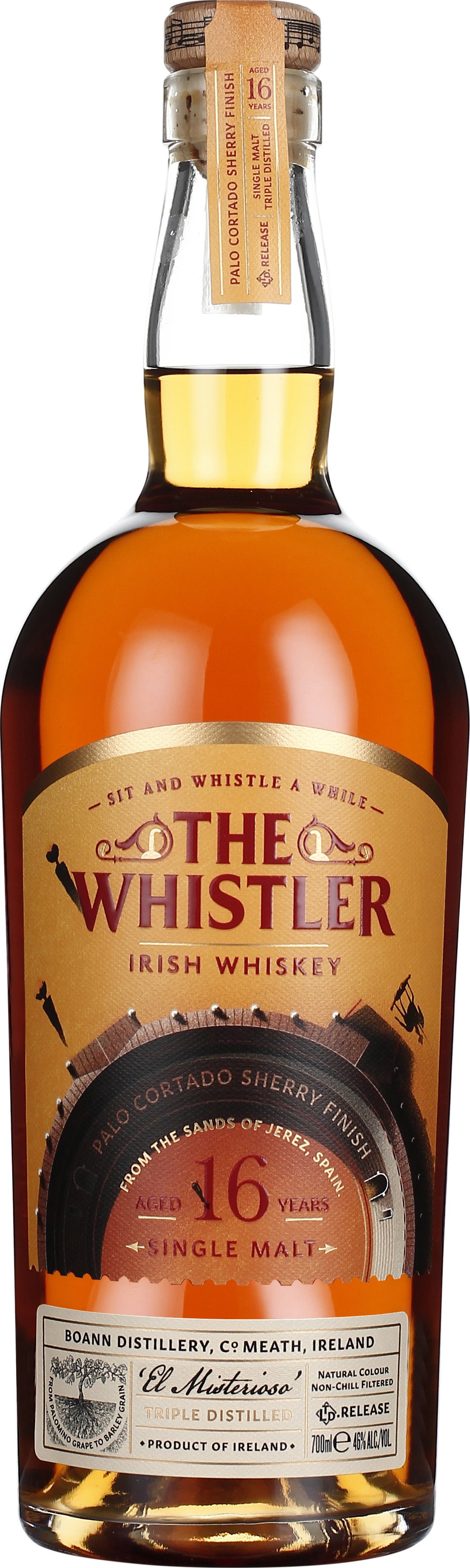 Drankdozijn The Whistler 16 years Palo Cortado Sherry Finish 70CL aanbieding