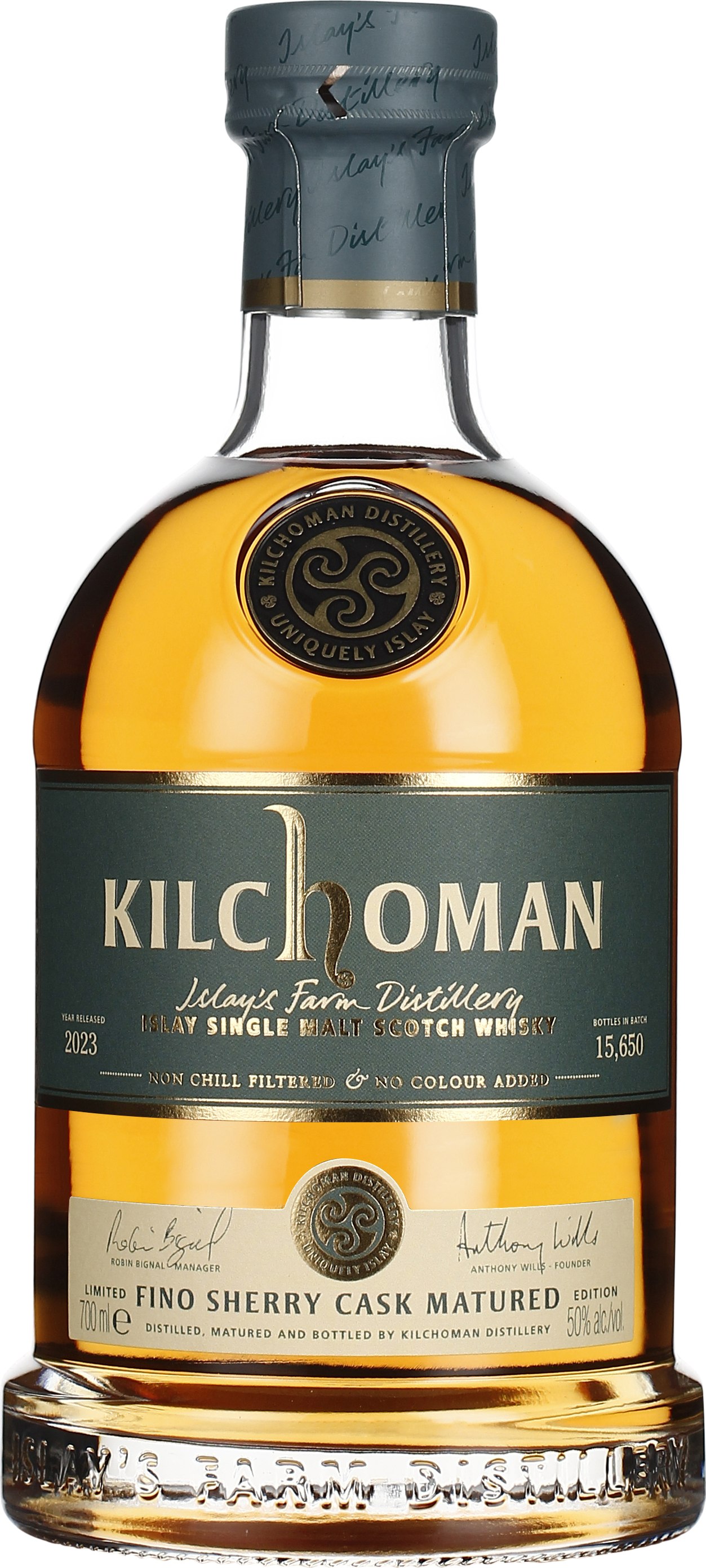 Drankdozijn Kilchoman Fino Sherry Cask Matured 70CL aanbieding
