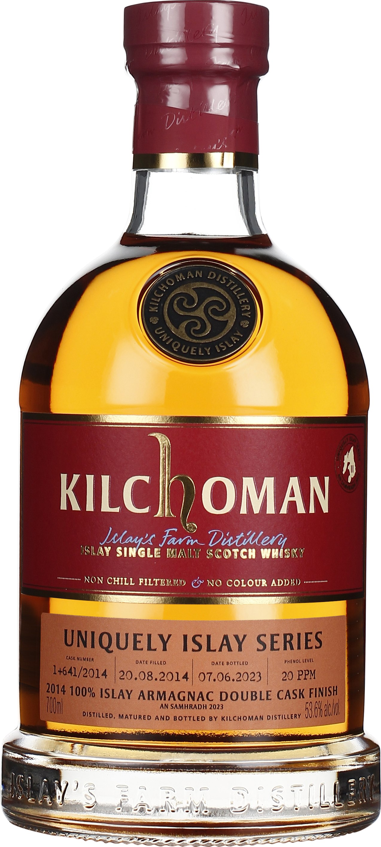 Drankdozijn Kilchoman An Samhradh 2014 Armagnac Single Cask 70CL aanbieding